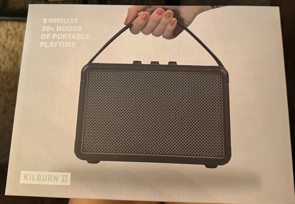 Kilburn II Bluetooth Wireless Portable Speaker, white